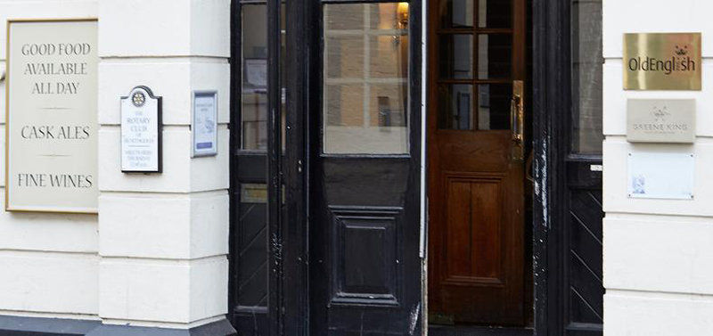 George Hotel By Greene King Inns ハンティンドン エクステリア 写真